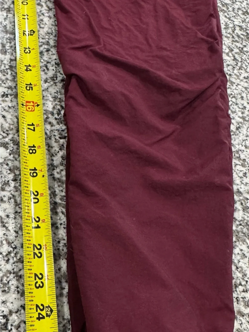 adidas Maroon Joggers with White Stripes and Red Accents